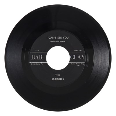 Lot 150 - THE STARLITES – BABY, SET ME FREE US BAR CLAY 7” (17133/17134)