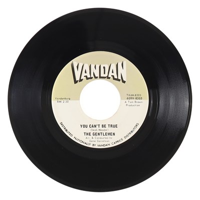 Lot 152 - THE GENTLEMEN – YOU CAN'T BE TRUE US VANDAN 7” (609V-8303)