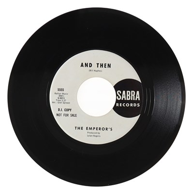 Lot 184 - THE EMPEROR'S – AND THEN US SABRA RECORDS 7” DEMO (5555)