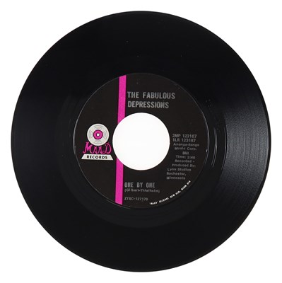 Lot 189 - THE FABULOUS DEPRESSIONS – ONE BY ONE US MAAD RECORDS 7” (ZTSC-127179 (A-SIDE), ZTSC-127180 (B-SIDE))