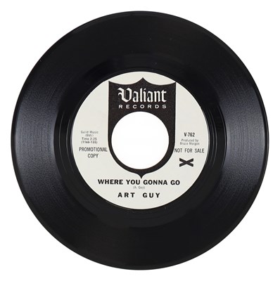 Lot 221 - ART GUY – WHERE YOU GONNA GO US VALIANT 7” (V-762)