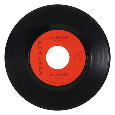 Lot 225 - THE INVADERS – SET ME FREE US PHALANX 7” (804P-1028)