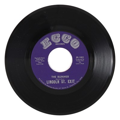Lot 226 - LINCOLN ST. EXIT – THE BUMMER US ECCO RECORDS 7” (ER-1001)
