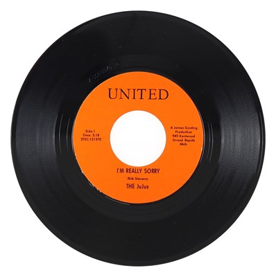 Lot 233 - THE JUJUS – I'M REALLY SORRY US UNITED 7” (ZTSC-121570/121569)