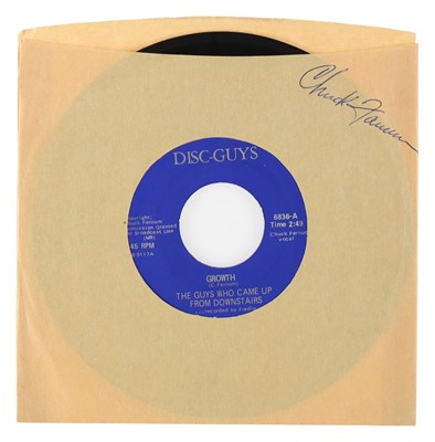 Lot 242 - THE GUYS WHO CAME UP FROM DOWNSTAIRS – GROWTH US DISC-GUYS 7” (6836)