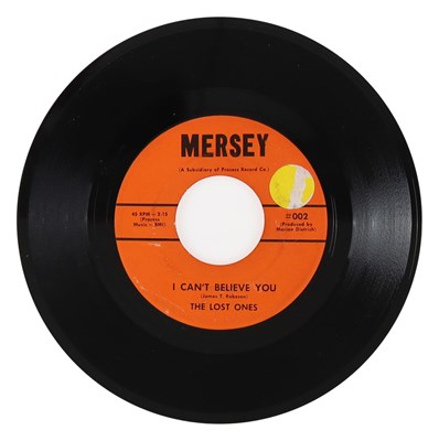 Lot 243 - THE LOST ONES – I CAN'T BELIEVE YOU US MERSEY 7” (#002)