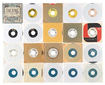 Lot 879 - 50'S ROCKABILLY ROCK & ROLL COUNTRY 7"S WITH SIGNED COPIES
