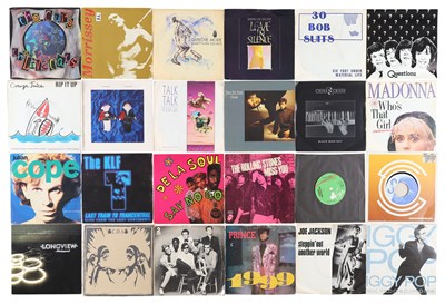 Lot 884 - 200+ COOL POP WAVE SYNTH INDIE 7" COLLECTION - THE CURE, MORRISEY, TALK TALK
