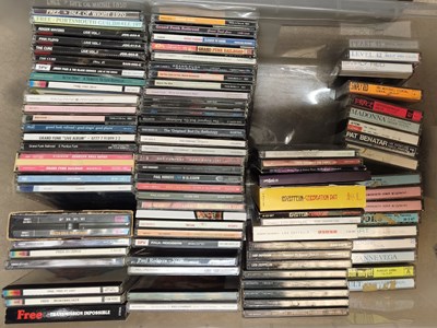 Lot 91 - MIXED ROCK AND POP CDS AND LIVE RECORDING CASSETTES