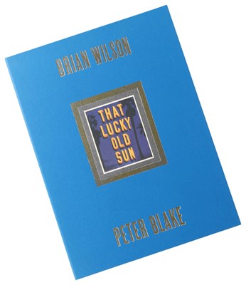 Lot 88 - GENESIS PUBLICATIONS - BRIAN WILSON/PETER BLAKE - THAT LUCKY OLD SUN - DELUXE.