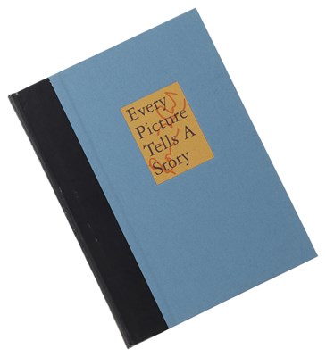 Lot 304 - THE ROLLING STONES - RONNIE WOOD - EVERY PICTURE TELLS A STORY - SIGNED GENESIS BOOK.