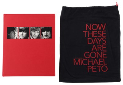 Lot 215 - THE BEATLES - NOW THESE DAYS ARE GONE MICHAEL PETO GENESIS PUBLICATIONS - SIGNED LIMITED EDITION BOOK.