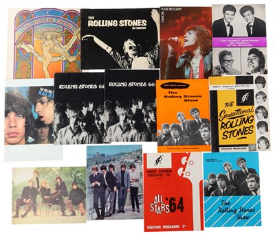 Lot 308 - THE ROLLING STONES - 1960S-70S PROGRAMME COLLECTION.