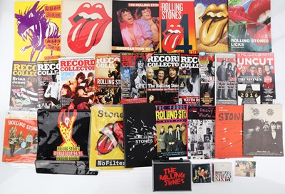 Lot 309 - ROLLING STONES MEMORABILIA COLLECTION INC SONGBOOKS / SHEET MUSIC - RONNIE WOOD SIGNED TICKET.
