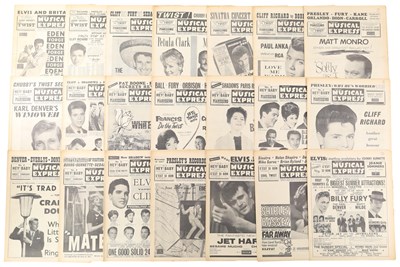 Lot 93 - NME MAGAZINE - 1962 COLLECTION.