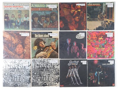 Lot 767 - ERIC CLAPTON / RELATED - LP COLLECTION (JOHN MAYALL / CREAM)