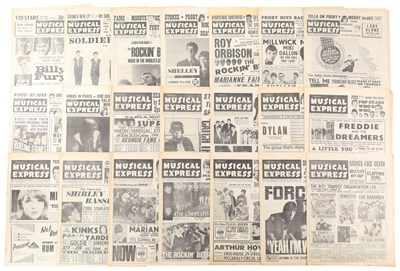 Lot 96 - NME MAGAZINE - 1965 COLLECTION.
