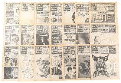 Lot 98 - NME MAGAZINE - 1967 - 1969 COLLECTION.