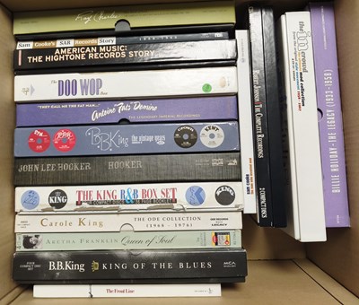 Lot 94 - SOUL, JAZZ, AND BLUES CD BOX SET COLLECTION