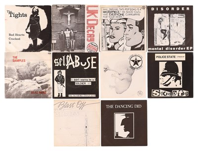 Lot 895 - PUNK & NEW WAVE 7" RARITIES PACK - THE TIGHTS, UK DECAY, DISORDER