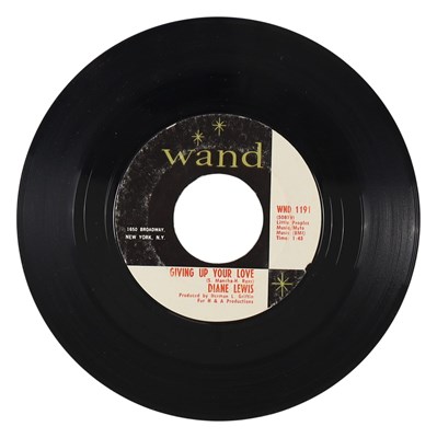 Lot 8 - DIANE LEWIS – WITHOUT YOUR LOVE US WAND 7” (WND 1191)