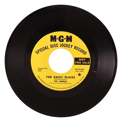 Lot 9 - THE EMBERS – WATCH OUT GIRL US M-G-M 7” (K14167)