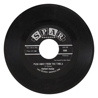 Lot 11 - HERBERT HUNTER – I WAS BORN TO LOVE YOU US SPAR RECORDS 7” (9009)