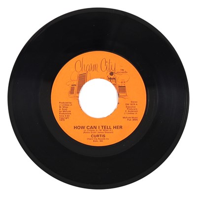 Lot 12 - CURTIS – HOW CAN I TELL HER US CHARM CITY 7” (DM 1879)