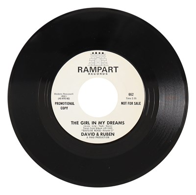 Lot 14 - DAVID & RUBEN – (I LOVE HER SO MUCH) IT HURTS ME US RAMPART RECORDS 7” DEMO (662)