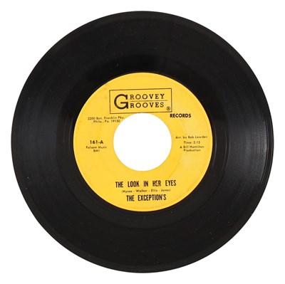 Lot 16 - THE EXCEPTION'S – THE LOOK IN HER EYES US GROOVEY GROOVES 7” (161)
