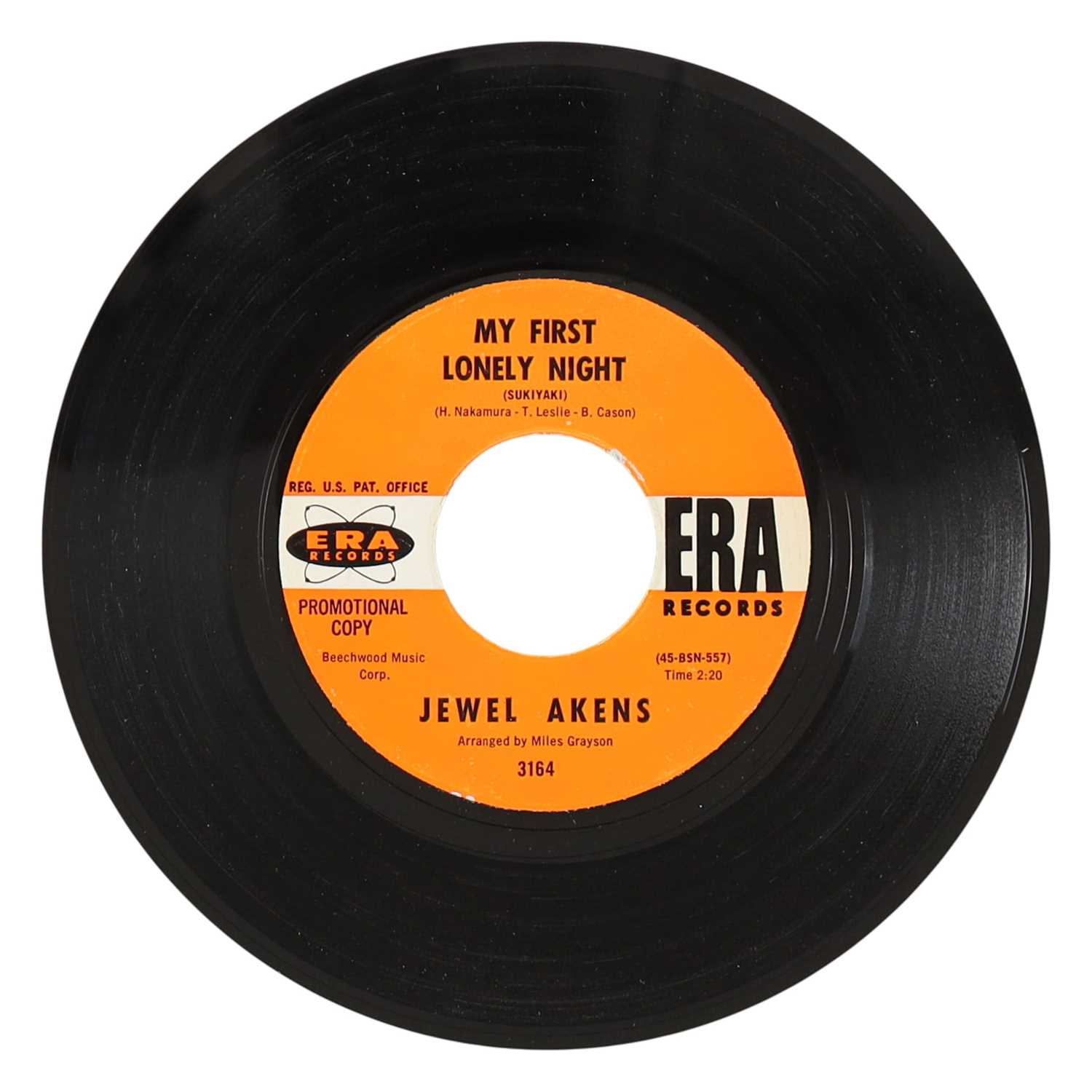 Lot 26 - JEWEL AKENS – MY FIRST LONELY NIGHT US ERA 7” DEMO (3164)