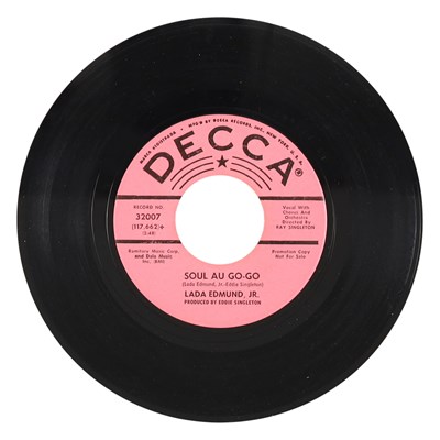 Lot 30 - LADA EDMUND, JR. – THE LARUE US DECCA 7” DEMO (32007)
