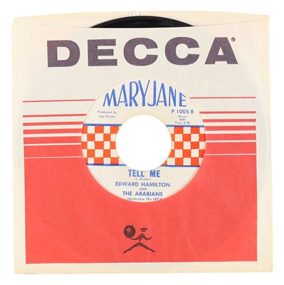 Lot 32 - EDWARD HAMILTON AND THE ARABIANS – BABY DON'T YOU WEEP US MARYJANE 7” (P 1005)