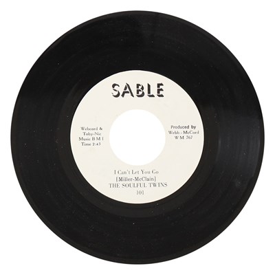 Lot 33 - THE SOULFUL TWINS – I CAN'T LET YOU GO US SABLE 7” (101)