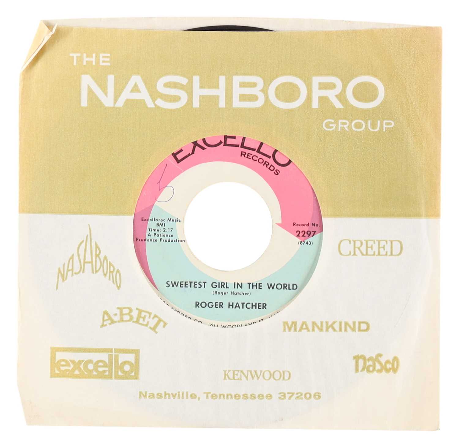 Lot 36 - ROGER HATCHER – SWEETEST GIRL IN THE WORLD US EXCELLO 7” (2297)