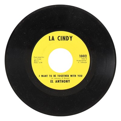 Lot 37 - EL ANTHONY – WE'VE BEEN IN LOVE TOO LONG C/W I WANT TO BE TOGETHER WITH YOU US LA CINDY 7” (1002)