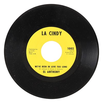 Lot 37 - EL ANTHONY – WE'VE BEEN IN LOVE TOO LONG C/W I WANT TO BE TOGETHER WITH YOU US LA CINDY 7” (1002)