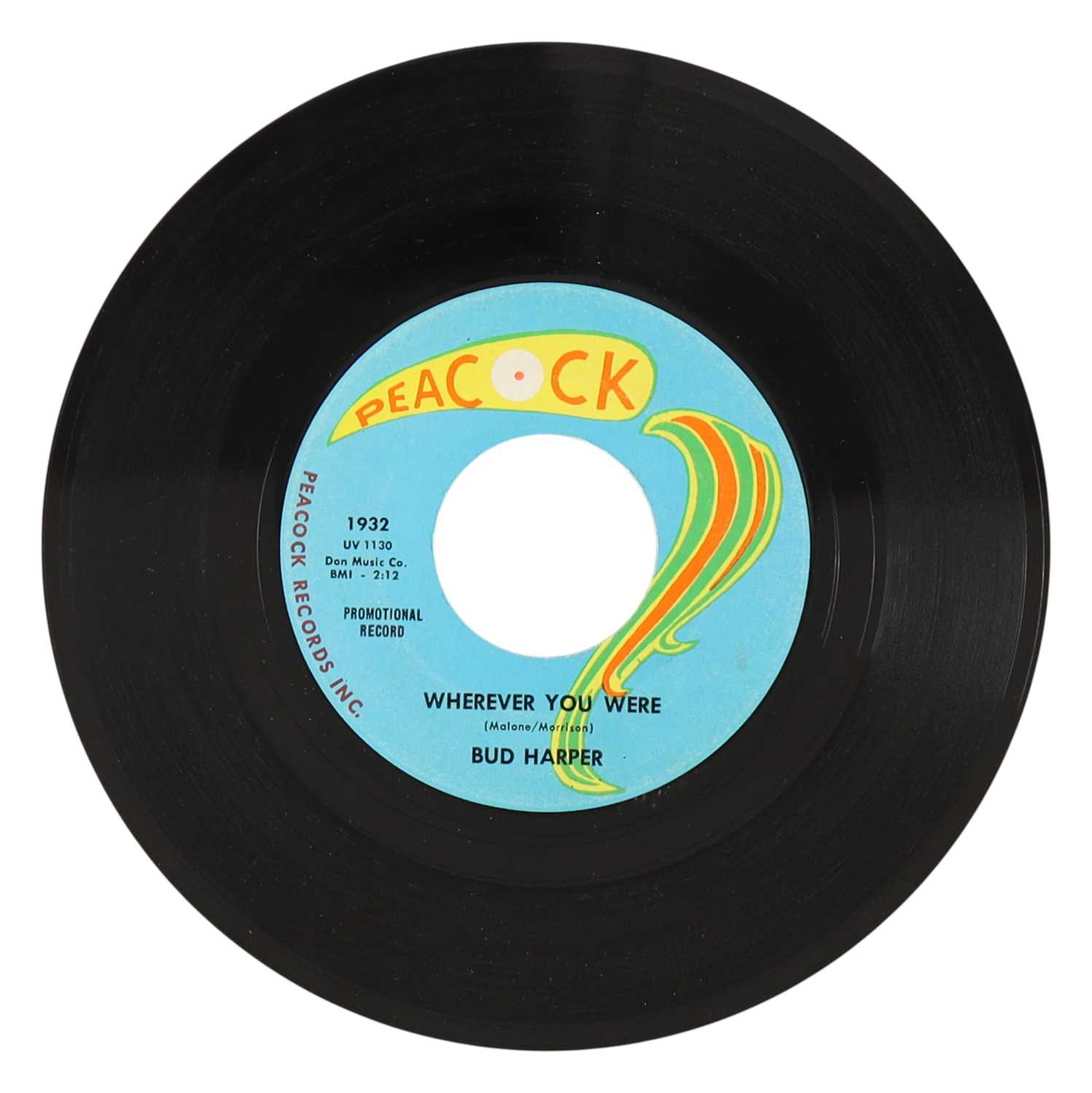 Lot 40 - BUD HARPER – WHEREVER YOU WERE C/W LET IT RAIN US PEACOCK 7” DEMO (1932)