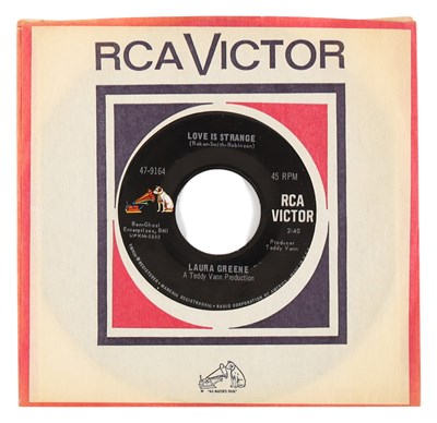 Lot 47 - LAURA GREENE – MOONLIGHT MUSIC IN YOU US RCA VICTOR 7” (47-9164)