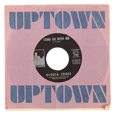 Lot 53 - GLORIA JONES – COME GO WITH ME US UPTOWN 7” (732)