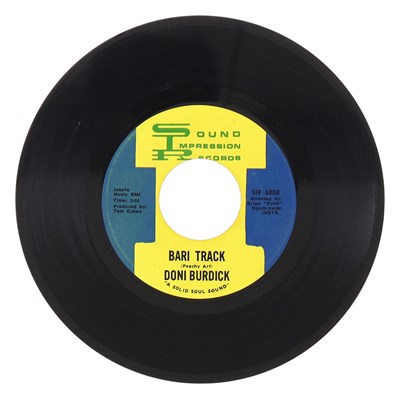 Lot 54 - DONI BURDICK – BARI TRACK C/W I HAVE FAITH IN YOU US SOUND IMPRESSION RECORDS 7” (SIR 6807 / SIR 6808)