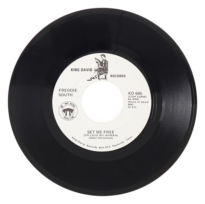 Lot 59 - FREDDIE SOUTH – SET ME FREE (TO LOVE MY WOMAN) US KING DAVID RECORDS 7” (KD 645)
