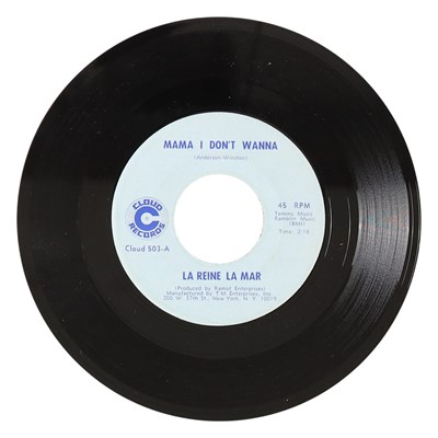 Lot 61 - LA REINE LA MAR – THAT'S NOT THE WAY TO LOVE C/W MAMA I DON'T WANNA US CLOUD RECORDS 7” (CLOUD 503)