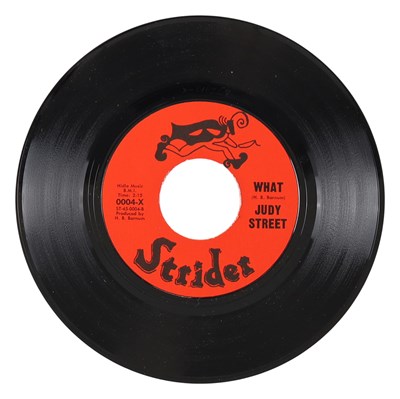 Lot 148 - JUDY STREET – WHAT C/W YOU TURN ME ON US STRIDER 7” (0004)