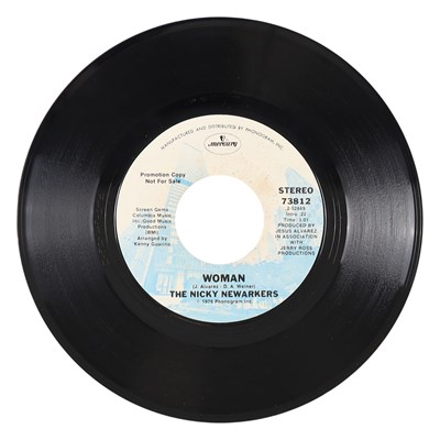 Lot 155 - THE NICKY NEWARKERS – WOMAN US MERCURY 7” DEMO (73812)