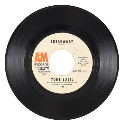 Lot 164 - TONI BASIL – BREAKAWAY US A&M RECORDS 7” DEMO (791)