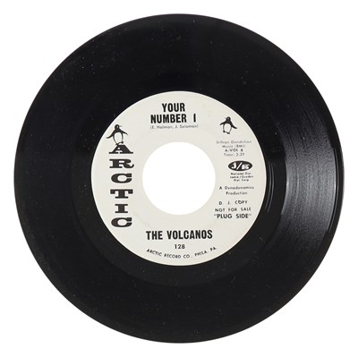 Lot 178 - THE VOLCANOS – YOUR NUMBER 1 US ARCTIC 7” DEMO (128)