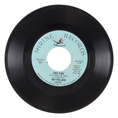 Lot 185 - RAY POLLARD – THIS TIME (I'M GONNA BE TRUE) US SHRINE RECORDS 7” (SR0103)