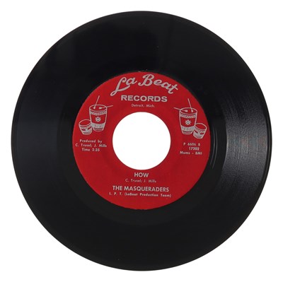 Lot 194 - THE MASQUERADERS – HOW C/W I'M GONNA MAKE IT US LA BEAT RECORDS 7” (P 6606)