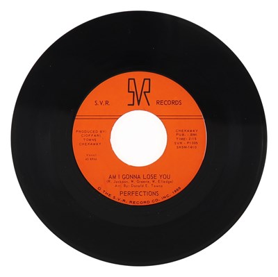Lot 280 - PERFECTIONS – AM I GONNA LOSE YOU US S.V.R. RECORDS 7” (SVR - P1005)